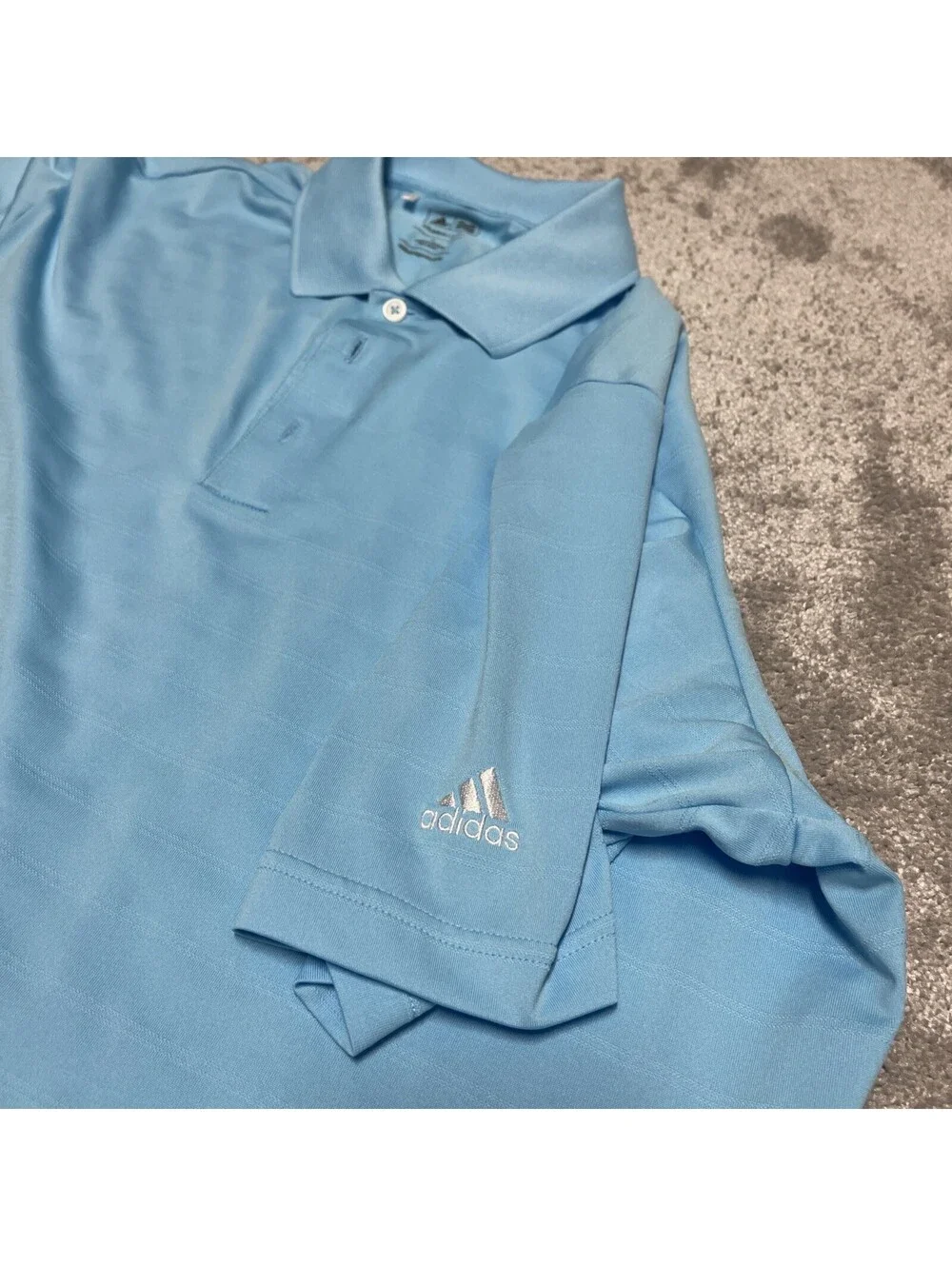 mens adidas golf polo large